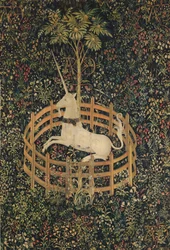 La Licorne en captivité, vers 1500